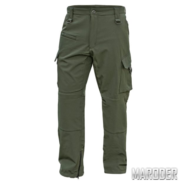 Брюки утепленные SOFTSHELL EXPLORER олива