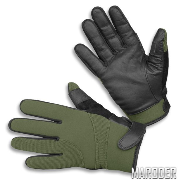 Перчатки Neopren / Kevlar порезостойкие олива