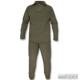 Термобелье флисовое THERMOFLEECE с застежкой. Олива.: Цена, Характеристики, Фото