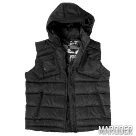 Куртка без рукавов PRO VEST с капюшоном, черная.: Цена, Характеристики, Фото
