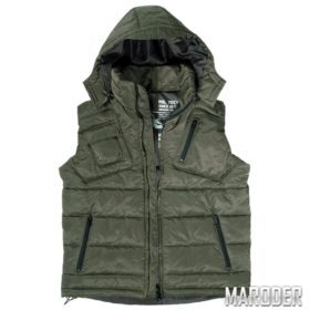 Куртка без рукавов PRO VEST с капюшоном, олива.: Цена, Характеристики, Фото
