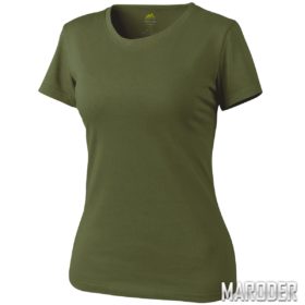 Женская тактическая футболка Helikon olive green: Цена, Характеристики, Фото