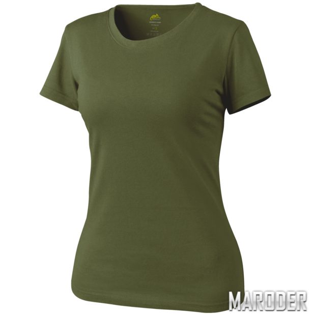 Женская тактическая футболка Helikon olive green