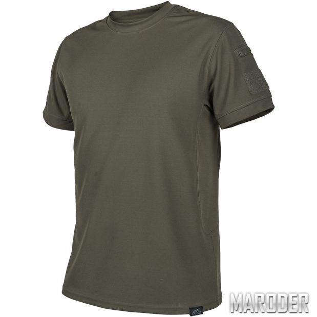 Футболка тактическая с липучками Olive green