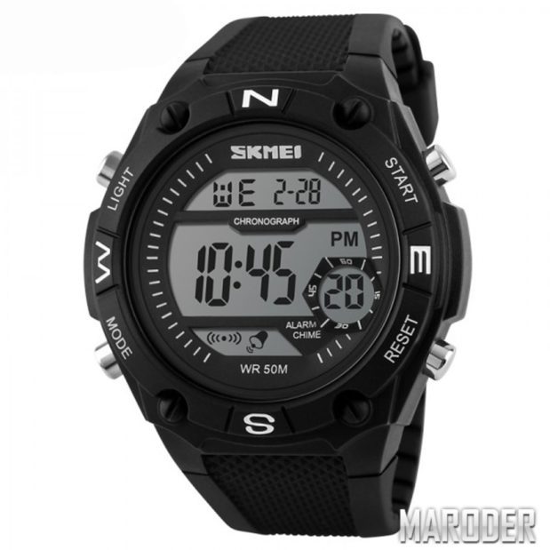 Часы мужские тактические Skmei 1093 Black
