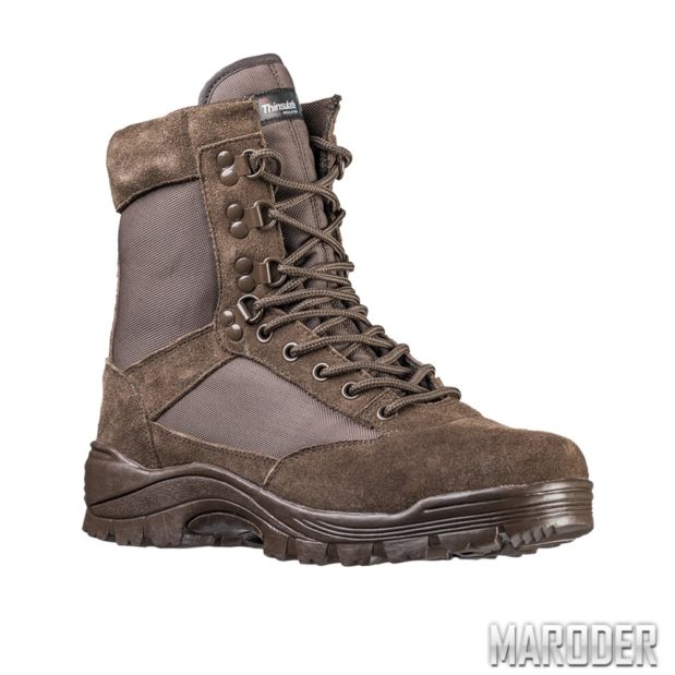Ботинки TACTICAL SIDE ZIP YKK Braun