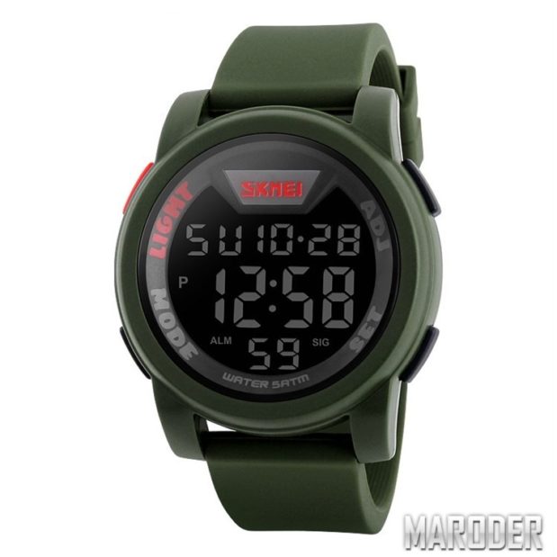 Часы спортивные Skmei DG1218 Army Green