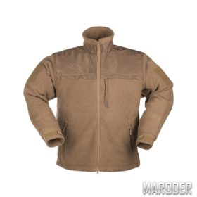 Куртка флисовая ELITE FLEECE JACKE HEXTAC DARK COYOTE: Цена, Характеристики, Фото