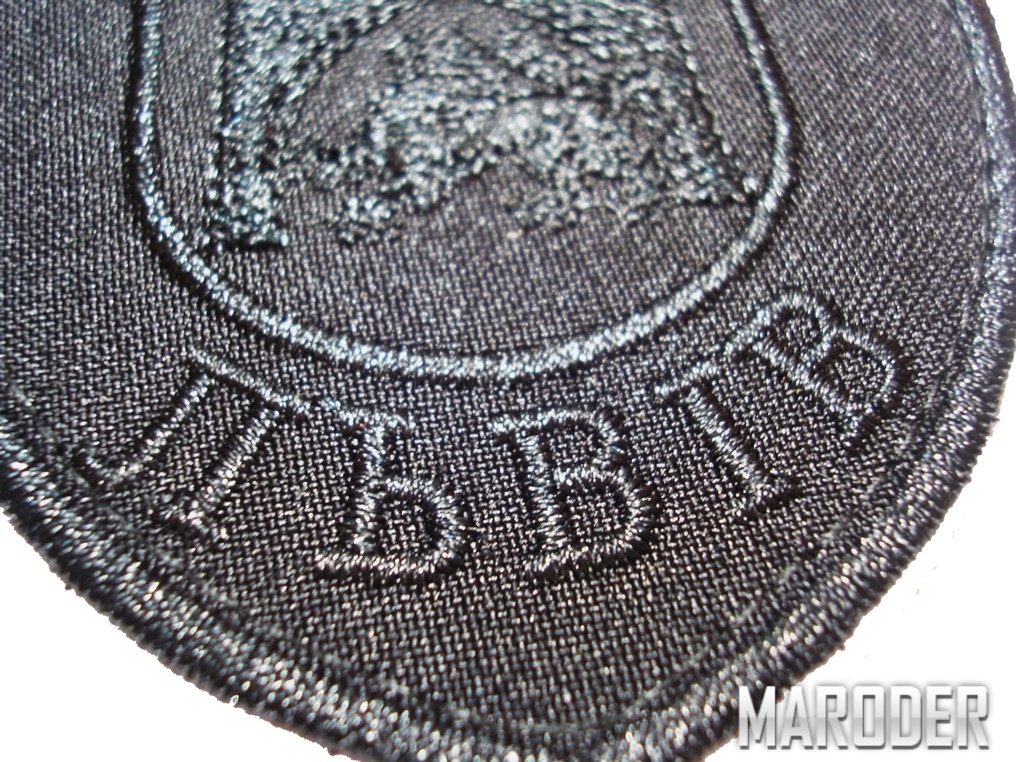 Шеврон Патруль Львів Black V2