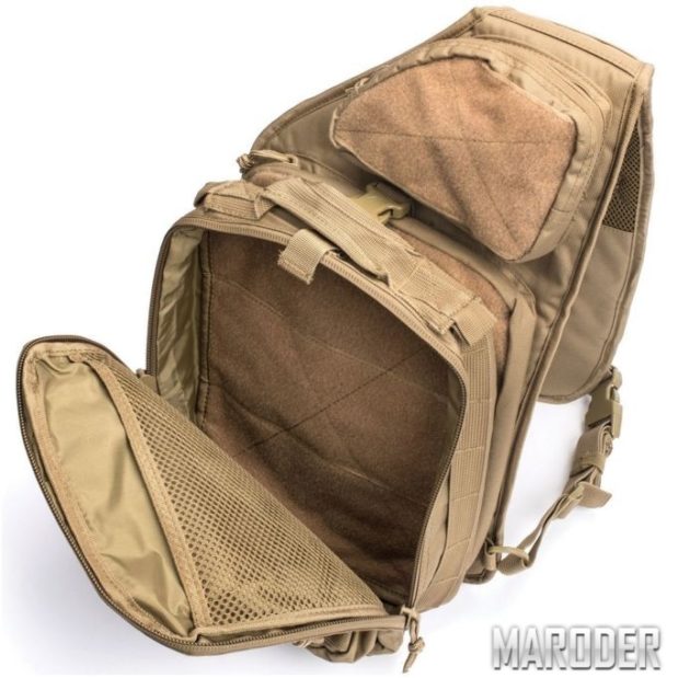 однолямочнй рюкзак red-rock-outdoor-recon-sling-bag-черный обзор 11