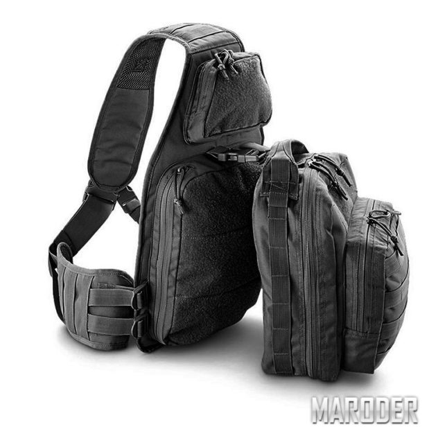 однолямочнй рюкзак red-rock-outdoor-recon-sling-bag-черный обзор