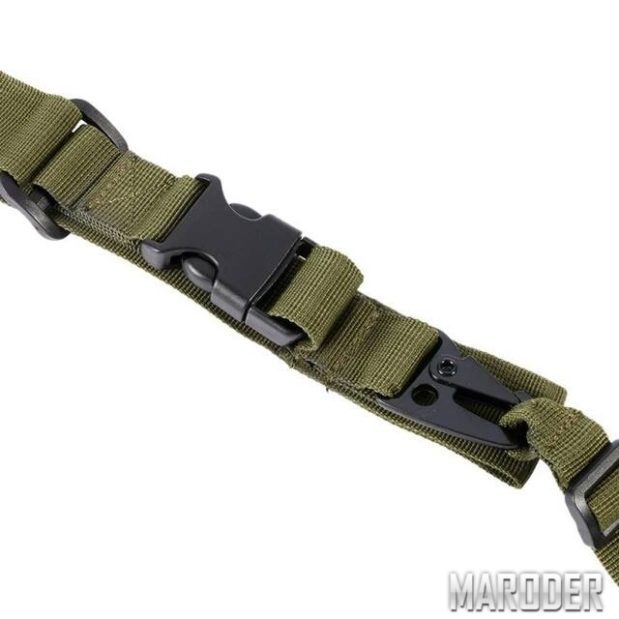 ремень оружейный трехточечный magpul олива 1