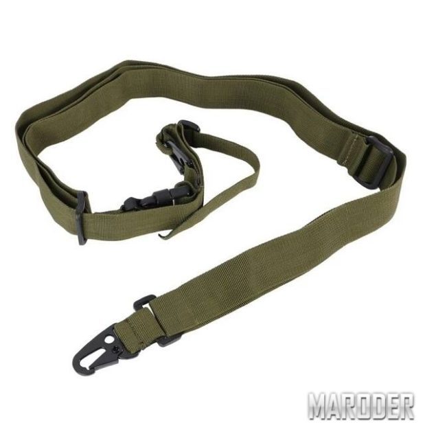 ремень оружейный трехточечный magpul олива 11