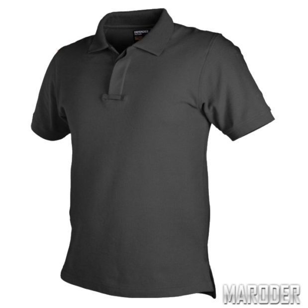 Футболка Polo DEFENDER Черная