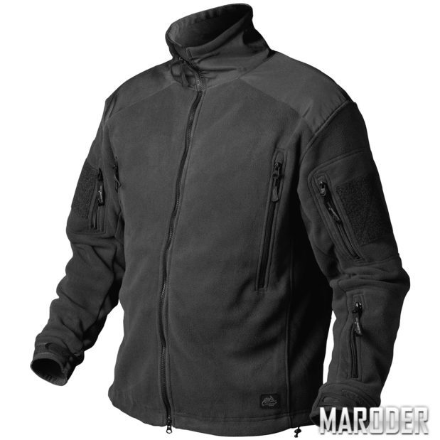 Куртка флисовая Liberty Fleece Черная. Helikon-Tex