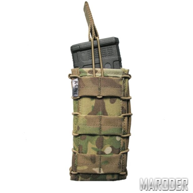 Подсумок одинарный под магазин АК / AR Multicam