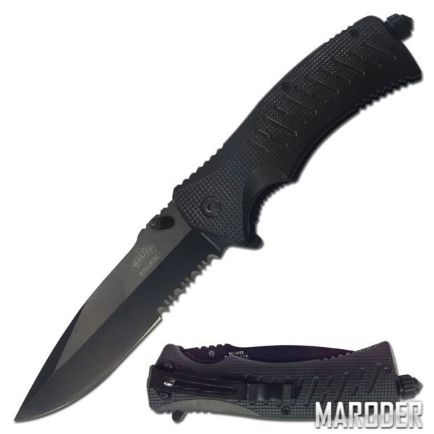 Нож раскладной MASTER USA MU-A023BK SPRING ASSISTED