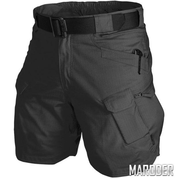 Шорты Urban Tactical 8,5 Khaki. Black Ripstop
