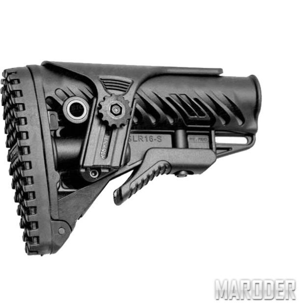 Приклад FAB Defense GLR-16 CP с регулируемой щекой для AR15/M16