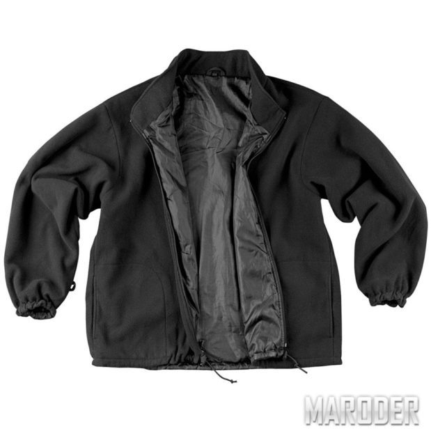 HELIKON ECWCS JACKET GEN II WITH FLEECE BLACK на флисе