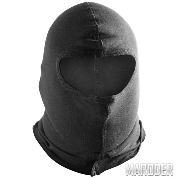 Балаклава тактическая Black. Helikon-Tex. Маска для лица