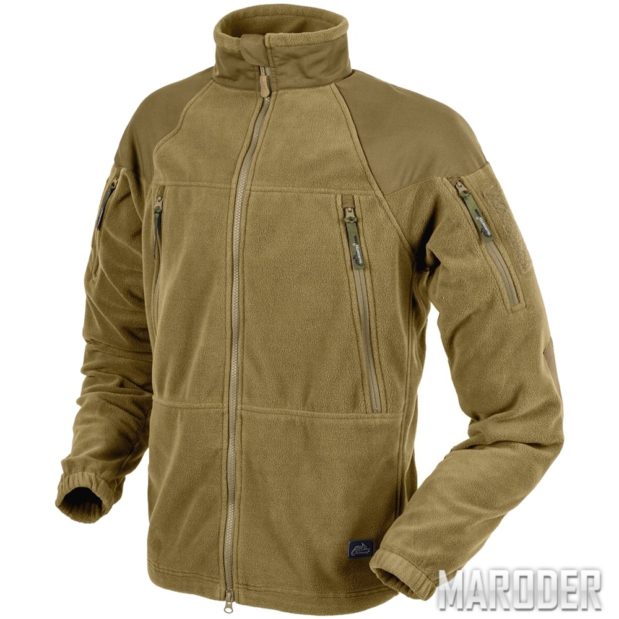 Флисовая куртка Stratus Heavy Fleece Jacket Coyote. Helikon-Tex