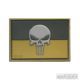 Шеврон ПВХ Punisher UKR полевой