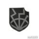 Шеврон ПВХ Black Sun on shield светонакопительный