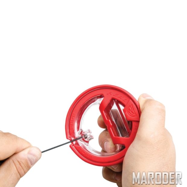 Real Avid Bore Boss- Clean Storing Gun Snake With Handle Bore Boss .223 Caliber 5.56mm 1
