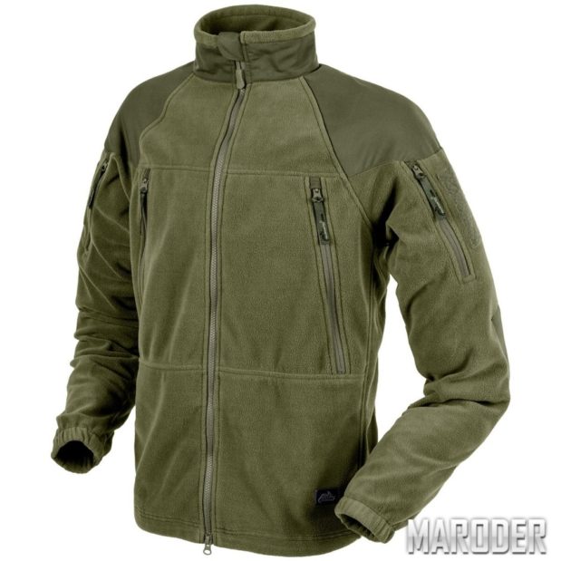 Флисовая куртка Stratus Heavy Fleece Jacket Olive Green. Helikon-Tex