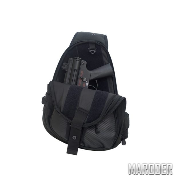 Рюкзак слингер DANAPER STEALTH Urban, Black 2