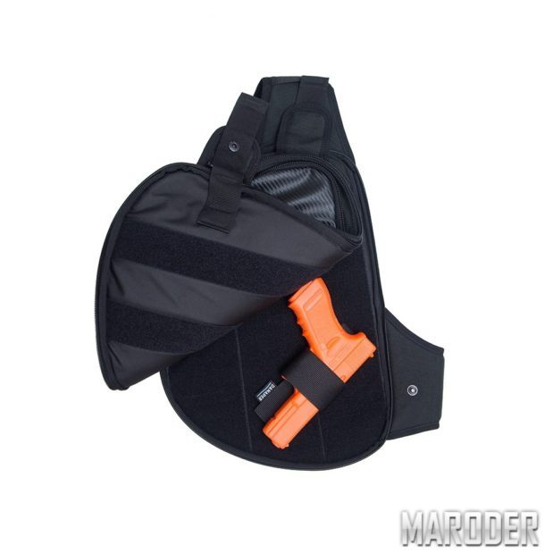 Рюкзак слингер DANAPER STEALTH Urban, Black 6