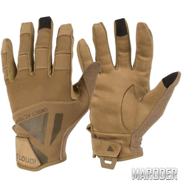Тактические перчатки Direct Action Hard Gloves Coyote Brown