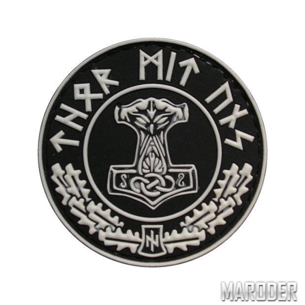 нашивка Тор с нами. Морал патч