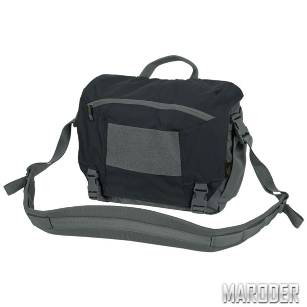 Сумка URBAN COURIER BAG Medium Black / Shadow Grey
