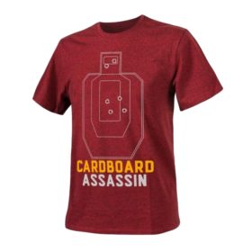Футболка CARDBOARD ASSASSIN Red Melange. Helikon-Tex: Цена, Характеристики, Фото