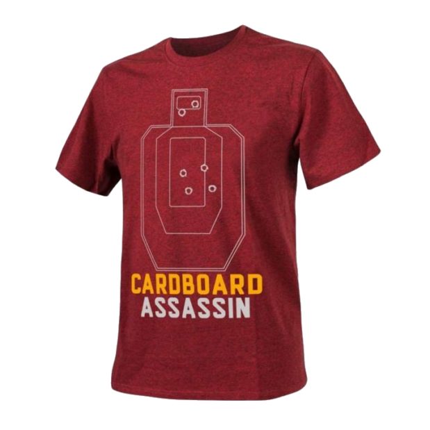 Футболка CARDBOARD ASSASSIN Red Melange