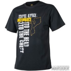 Футболка Travel Advice MOZAMBIQUE Black. Helikon-Tex: Цена, Характеристики, Фото