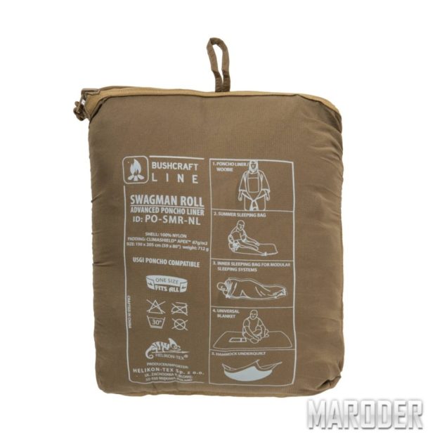 пончо SWAGMAN ROLL coyote 22