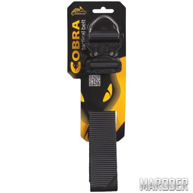 ремень HELIKON COBRA D-RING (FX45) TACTICAL BELT BLACK 2