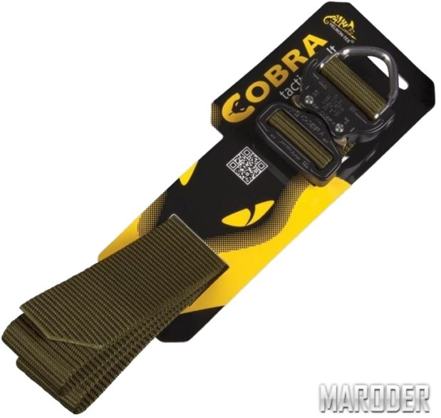 ремень HELIKON COBRA D-RING (FX45) TACTICAL BELT olive 3