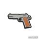 Морал патч Colt Patriot нашивка резиновая ПВХ