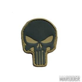 Нашивка череп каратель Punisher PVS Олива: Цена, Характеристики, Фото