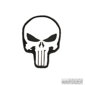 Нашивка череп каратель Punisher PVS Белый: Цена, Характеристики, Фото