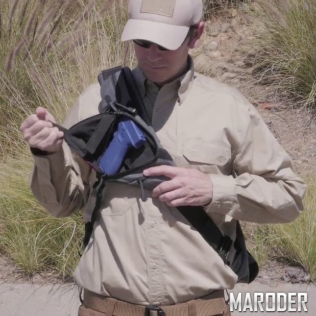 Рюкзак тактический для скрытого ношения оружия 5.11 Tactical Select Carry Sling Pack.True Navy обзор