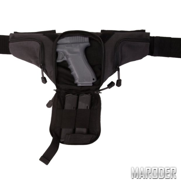 Сумка тактическая пистолетная поясная 5.11 Tactical Select Carry Pistol Pouch. Charcoal_2
