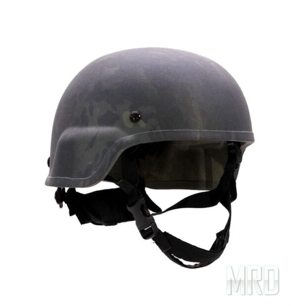 Каска кевларовая MICH-2000 NIJ IIIA Multicam Black. Ace Link Armor