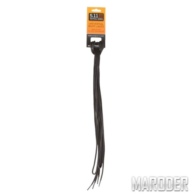 Шнурки Replacement Shoelaces Black. 5.11 Tactical