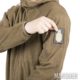 Куртка ALPHA HOODIE Grid Fleece Olive Green: Фото №4