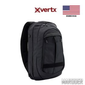 Рюкзак однолямочный Commuter Sling 2.0 Black. Vertx: Цена, Характеристики, Фото